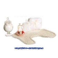 Dollhouse Bathroom Accessory Set #2
