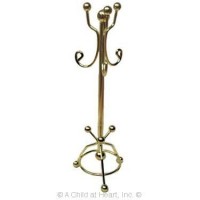 Brass Coat Tree