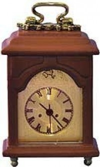 Sale $5 Off - Dollhouse Working Matel Clock