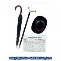 Dollhouse Gentleman's Set