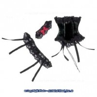Dollhouse Corset Set (Color Choice)