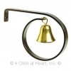 Dollhouse Brass Howdy Bell