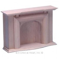 Dollhouse Unfinished Fireplace - Jamestown