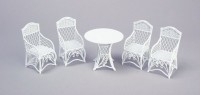 Patio Round Table & Chairs Set