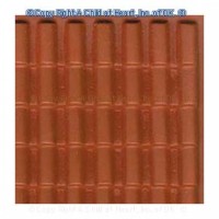 Red Adobe Tile Panel (PVC)