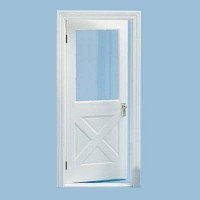 Colonial Crossbuck Door without Mullins