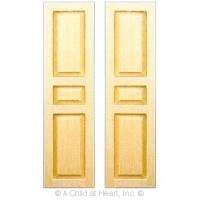 2 pc Three Panel Shutters