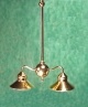 Billiard Light Brass Shades