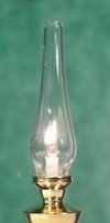 Clear Glass Chimney