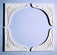 4 pc Frame Ceiling Carving