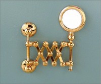 Dollhouse Brass Extension Mirror by Reutter