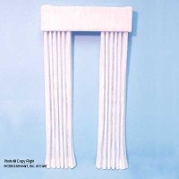 (&sect;) Sale $3 Off - White Single Drape