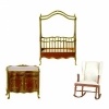 Bespaq Dollhouse "Sweet Home" Walnut Nursery