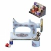 Sale $5 Off - Dollhouse Porcelain Sewing Machine Set