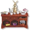 - NEW - Dollhouse Cappuccino Buffet by Reutter