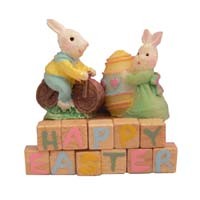 Dollhouse Easter Mr. & Mrs. Bunny