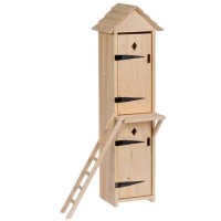 Dollhouse 2-Story Outhouse