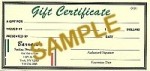 Gift Certificate - Sale -