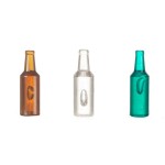 (*) Blank Drink Bottles #1- Choice of Styles -