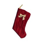 () Dollhouse Christmas Stocking- Choice of Color &amp; Style -