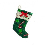() Dollhouse Christmas Stocking- Choice of Color &amp; Style -