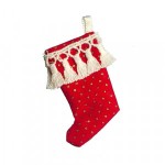 () Dollhouse Christmas Stocking- Choice of Color &amp; Style -