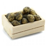 (*) Dollhouse Crate of loose Potatoes (Filled)