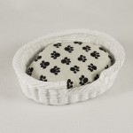 (*) Dollhouse Oval Pet Basket - Large
