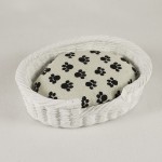 (*) Dollhouse Oval Pet Basket - Large
