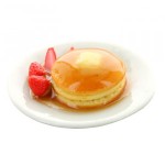 (*) Dollhouse Pancakes with fruit