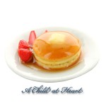 (*) Dollhouse Pancakes with fruit