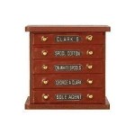 (*) Dollhouse Sewing Tidy Display Desk