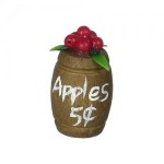 (*) Dollhouse Small Apple Barrel