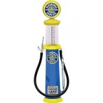 (*) Dollhouse Vintage Cylinder Gas Pump