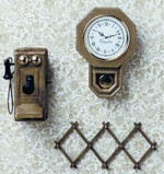 (*) M-570 Wall Accessories Minikit, Brown