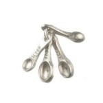 (*) Pewter Dollhouse Measuring Spoons