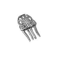 (*) Unfinished Spanish Hair Comb - Product Image