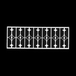 1 pc Dollhouse Porch Rail