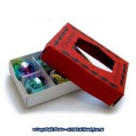 Dollhouse Gold or Silver Christmas Ornament Box(es)