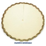 Assorted Dollhouse Tree Skirt- Choice of Color -