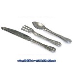 (*) 1 or 3 pc. Metal Silverwear
