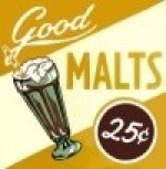 &amp;sect; Sale .60&amp;cent; Off - Dollhouse Goods Malt - Sign