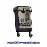 Metal Wall Mailbox w/Paper Holders