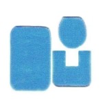 Dollhouse 3 pc Bath Mat Set(Choice of Color)