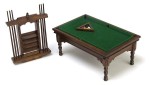 Dollhouse Fancy Pool Table Set