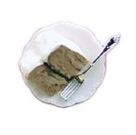 Single Slice of Cake with Fork