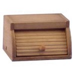 (*) Dollhouse Wooden Bread Box