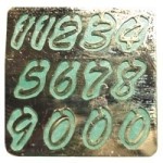 (&amp;sect;) Disc .40&amp;cent; Off - Dollhouse Brass House Numbers