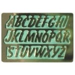 (&amp;sect;) Disc .70&amp;cent; Off - Dollhouse Brass House Alphabets