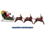 &amp;sect; Sale .60&amp;cent; Off - Santa Sled with Reindeers